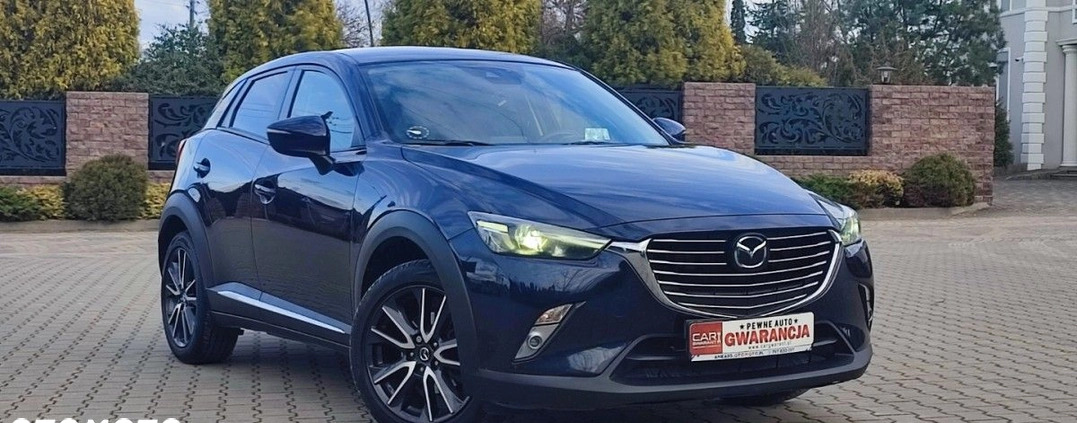 Mazda CX-3 cena 59900 przebieg: 204000, rok produkcji 2017 z Limanowa małe 742